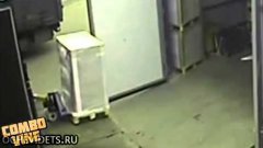 How not to unload a truck