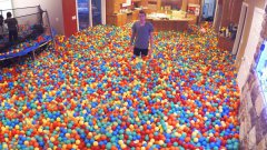 Crazy Plastic Ball Prank