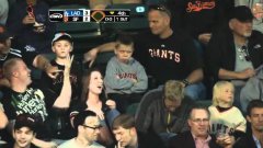 Little Boy Pouts That He Didn’t Catch Foul Ball
