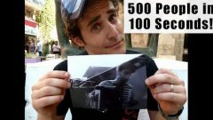 500 People in 100 Seconds!