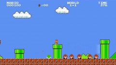Mario Bros. With Portal Gun